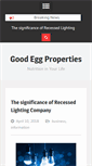 Mobile Screenshot of goodeggproperties.us